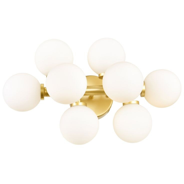 دیوارکوب مدرن D140 همراه 5 حباب