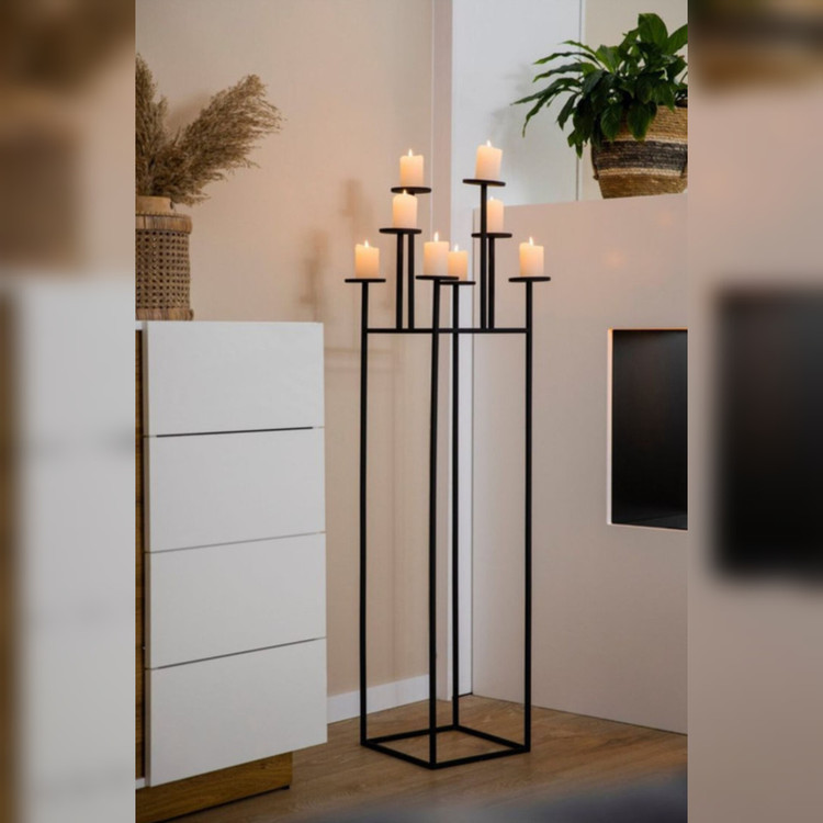 جاشمعی مدرن فلزی کنارسالنی N129
