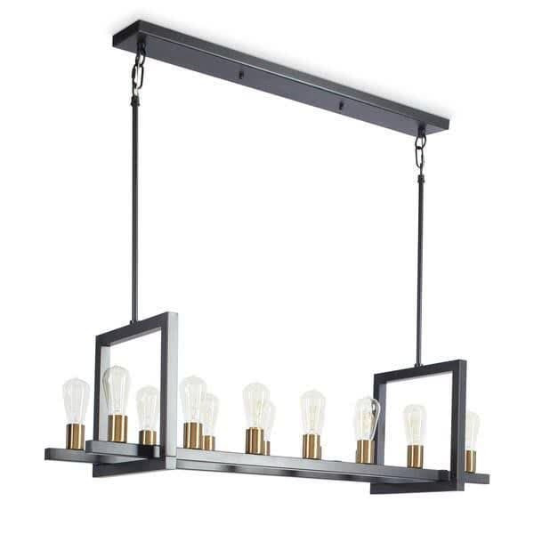 لوستر کانتری حبابی مدرن فلزی K146