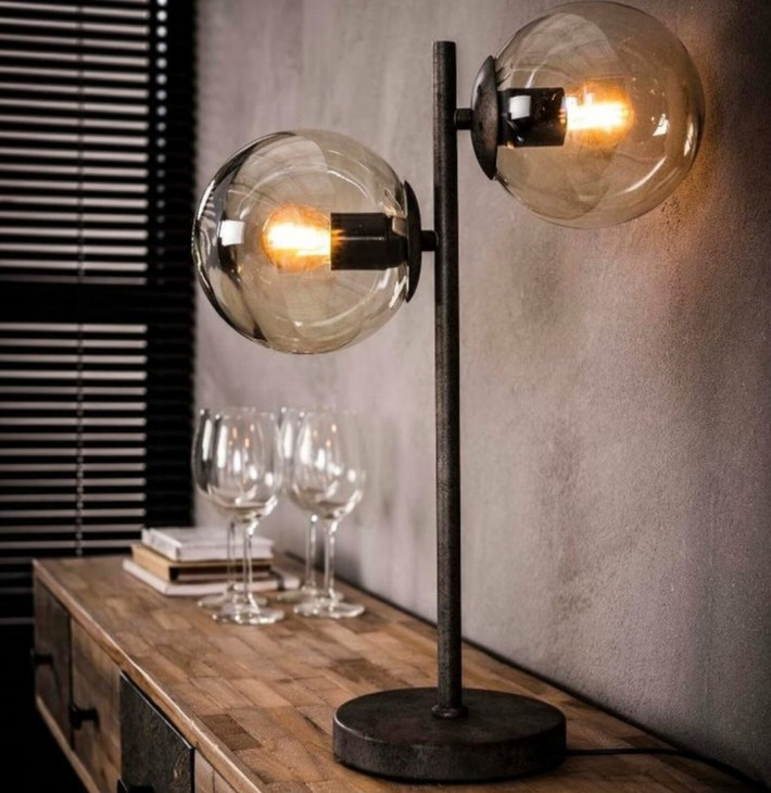 اباژور مدرن رومیزی حبابی R178