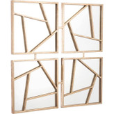 ایینه مدرن فلزی دکوراتیو E153