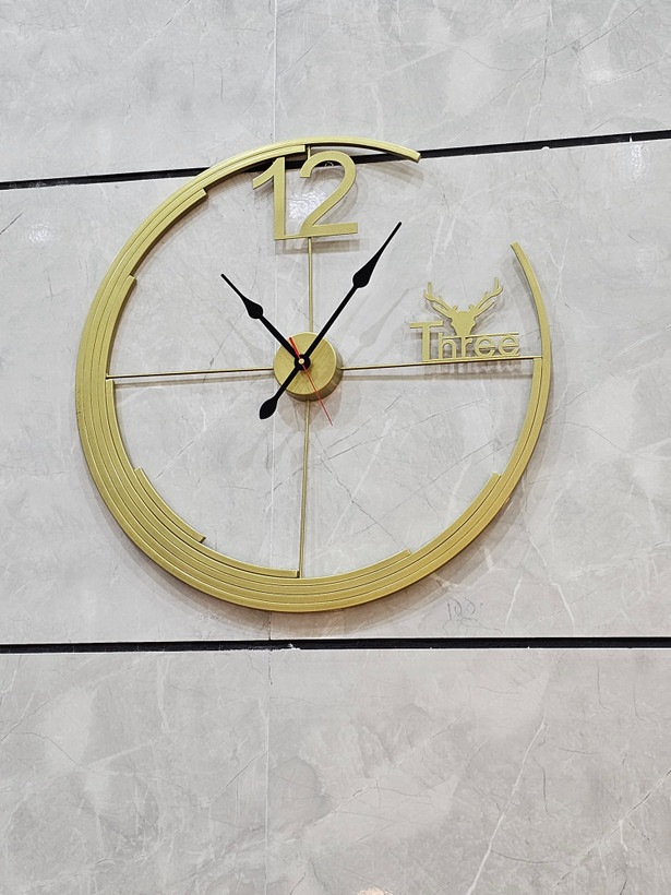 ساعت دیواری مدرن فلزی لاکچری H187