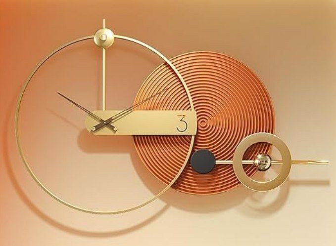 ساعت دیواری لیزری وچوبی کد H420