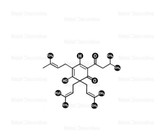 تابلو فلزی دیواری ساختار مولکولی BEER کد T155