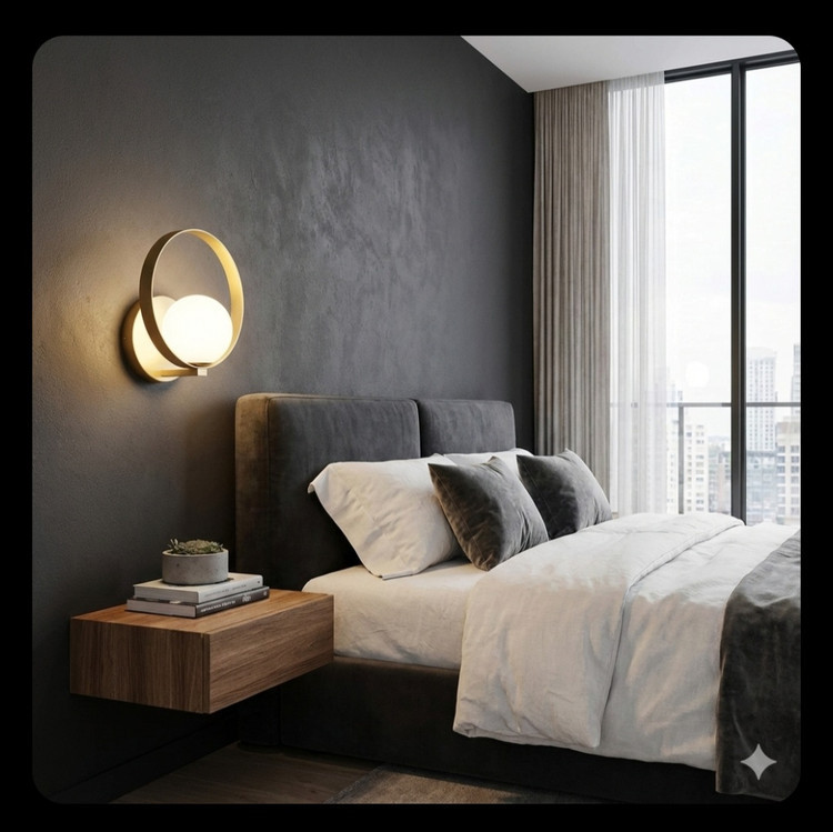 دیوارکوب مدرن حبابی D160