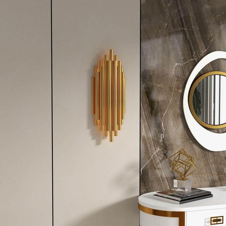 دیوارکوب فلزی مدرن D128