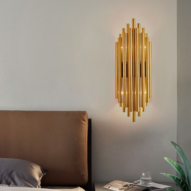 دیوارکوب فلزی مدرن D128