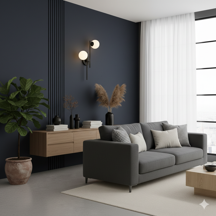 دیوارکوب فلزی مدرن حبابی D131
