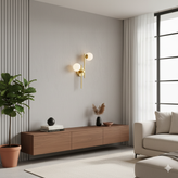 دیوارکوب فلزی مدرن حبابی D131