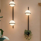دیوارکوب فلزی مدرن حبابی D129
