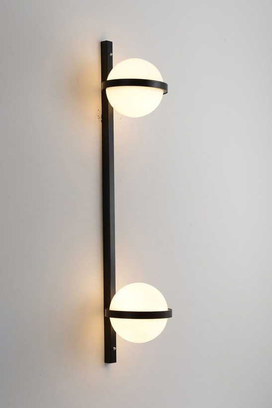 دیوارکوب فلزی مدرن حبابی D129