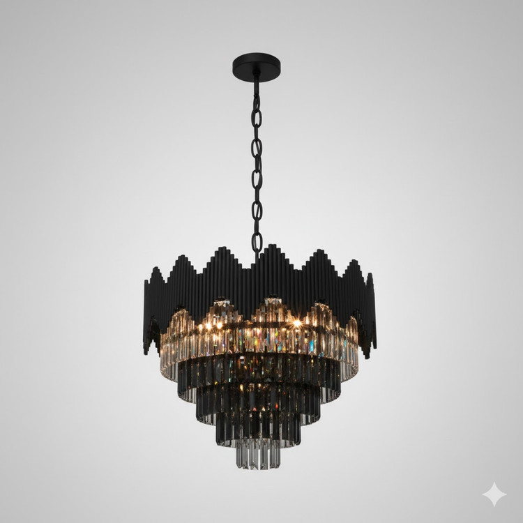 لوستر لاکچری کریستالی C120