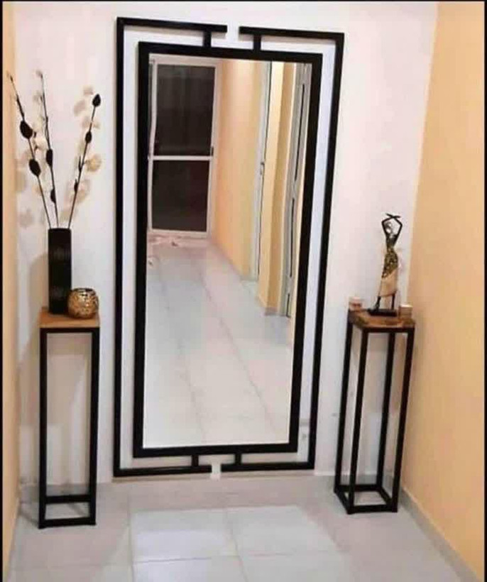 ایینه مدرن فلزی قدی E121