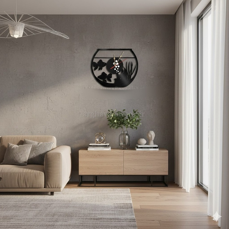ساعت دیواری مدرن کد H301