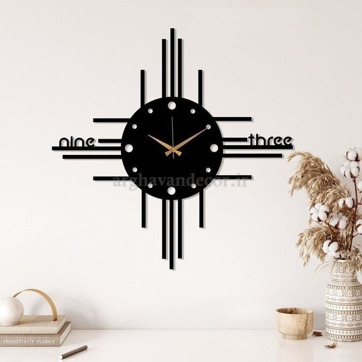 ساعت دیواری مدرن کد H320