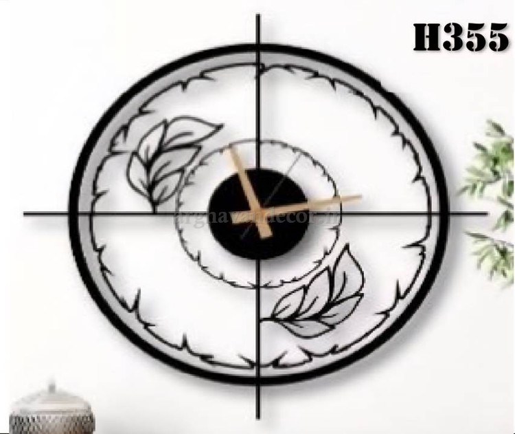 ساعت دیواری مدرن کد H355