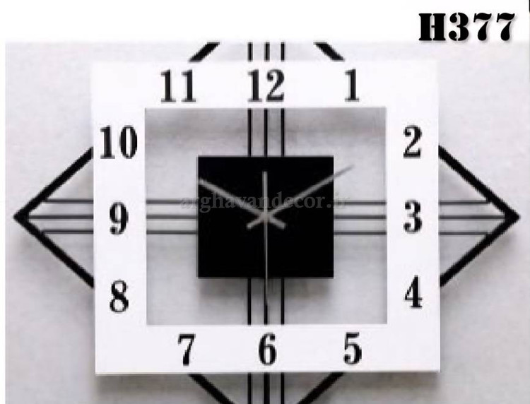 ساعت دیواری مدرن کد H377