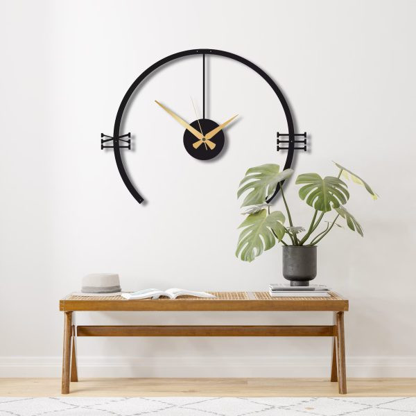 ساعت دیواری مدرن فلزی H411