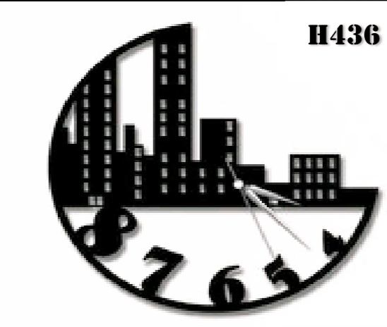 ساعت مدرن فلزی H436