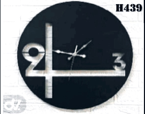ساعت مدرن فلزی H439