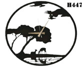 ساعت مدرن فلزی H447