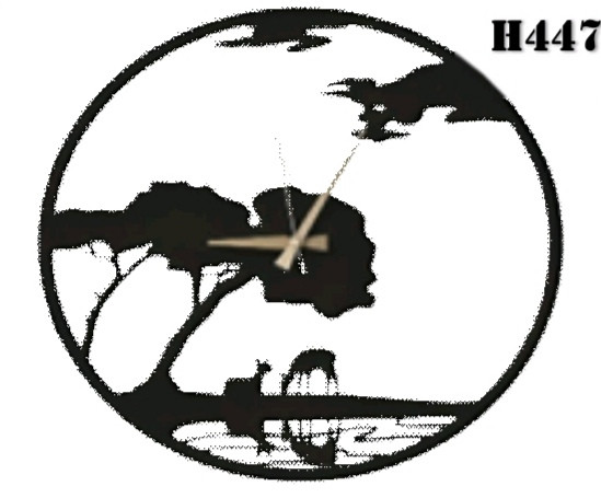 ساعت مدرن فلزی H447