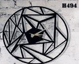ساعت مدرن فلزی H494