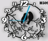 ساعت دیواری مدرن H509