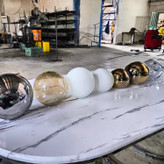 دیوارکوب مدرن حبابی D173