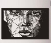 تابلو لیزری مدرن T113