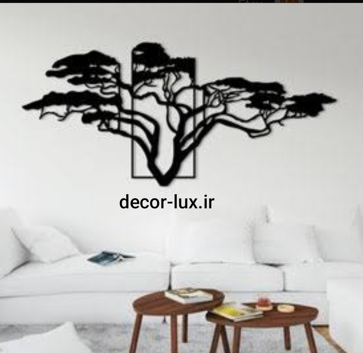 تابلوی فلزی مدرن خاص درخت T442