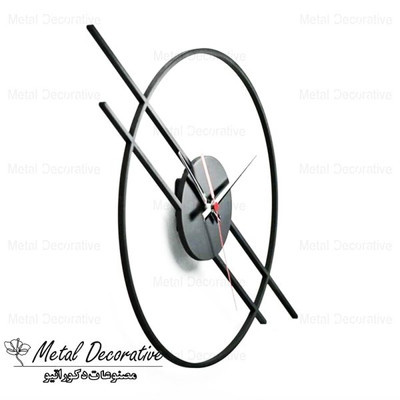 ساعت دیواری مدرن با موتور آرام گرد کد H111